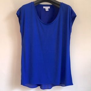 Liz Claiborne Hi Lo Back Wrap Top